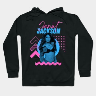 Janet jackson***1980s retro fan art design Hoodie